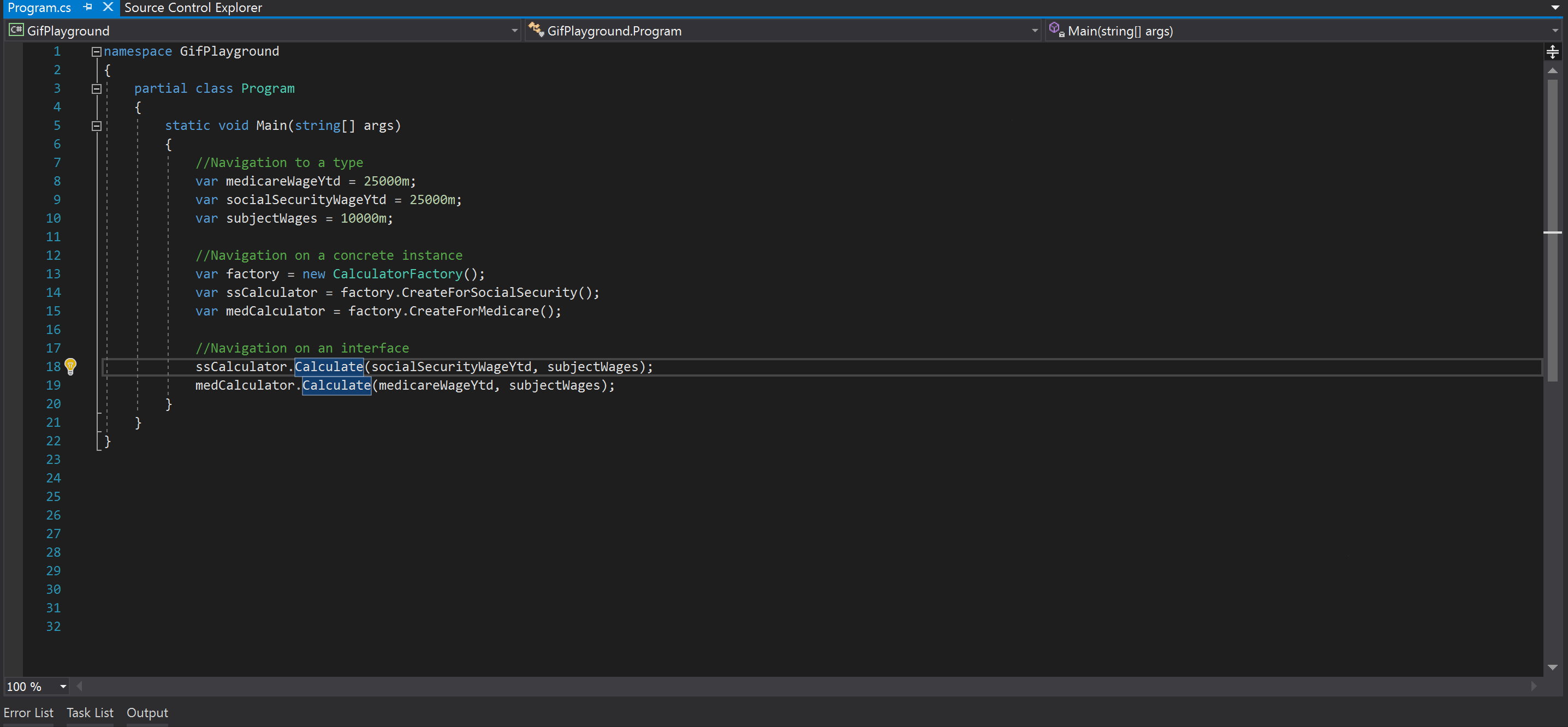 go to implementation gif